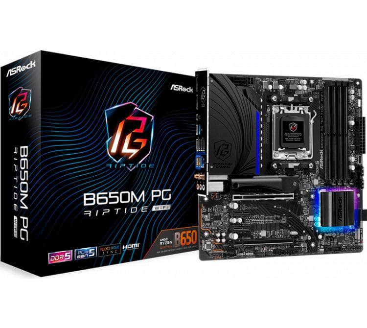 Mother Asrock B650M PG RIPTIDE WIFI AM5 DDR5