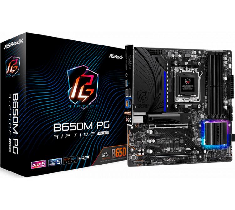 Mother Asrock B650M PG RIPTIDE WIFI AM5 DDR5