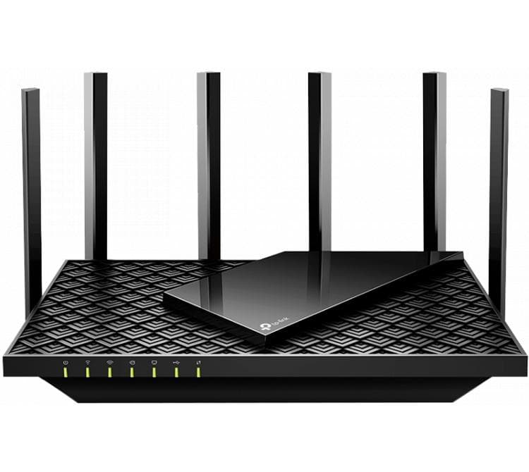 Router TP-Link AX73 AX5400 WIFI 6 Dual Band 4K/8K Streaming Fluido Low Latency 6 Antenas