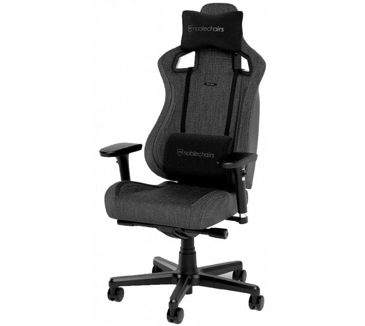 Silla Gamer Noblechairs EPIC Compact TX Anthracite/Carbon TELA (Peso MAX. 120kg)