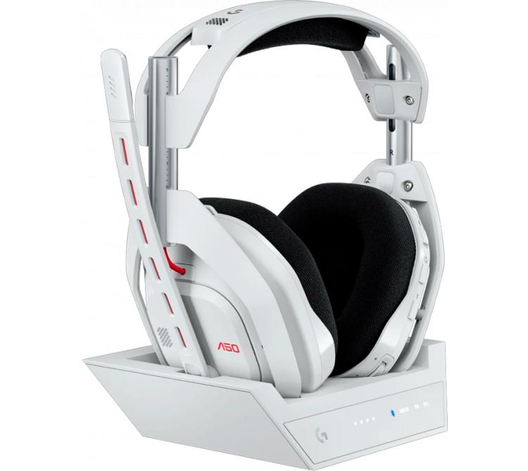 Auriculares Logitech Astro A50 Wireless Bluetooth Lighstpeed White PC/PS5/SWITCH HDMI 2.1 GEN 5