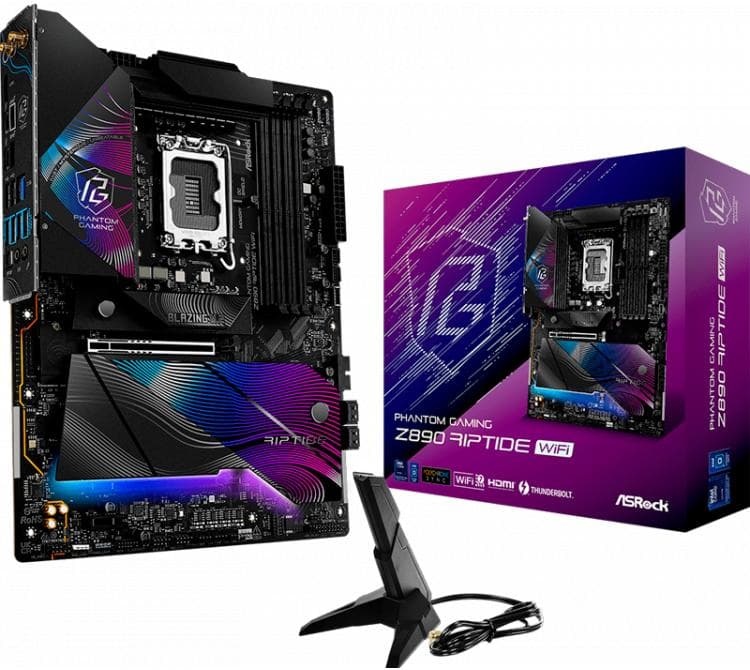 Mother Asrock Z890 RIPTIDE WIFI LGA1851 DDR5