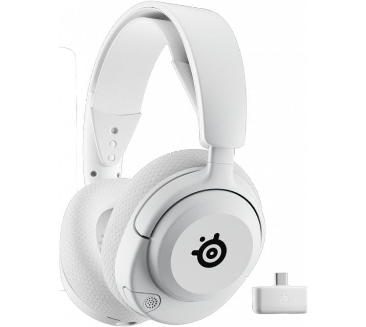 Auriculares Steel Series Arctis Nova 5 Wireless 2.4Ghz Bluetooth ClearCast 2.X White 60Hs