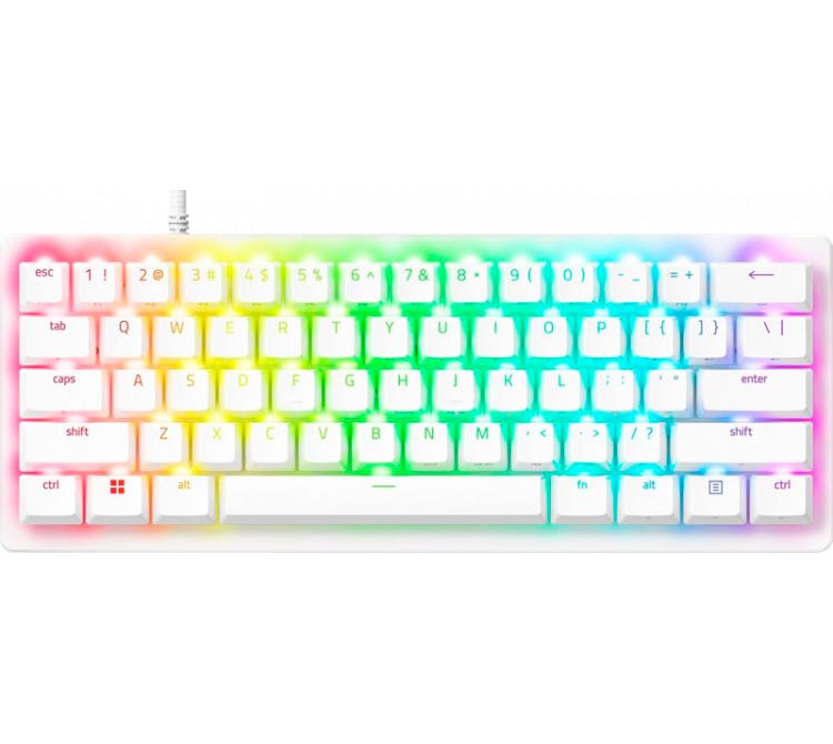 Teclado OptoAnalogico Razer Huntsman V3 PRO Mini 60% White Switches Gen2 USB-C