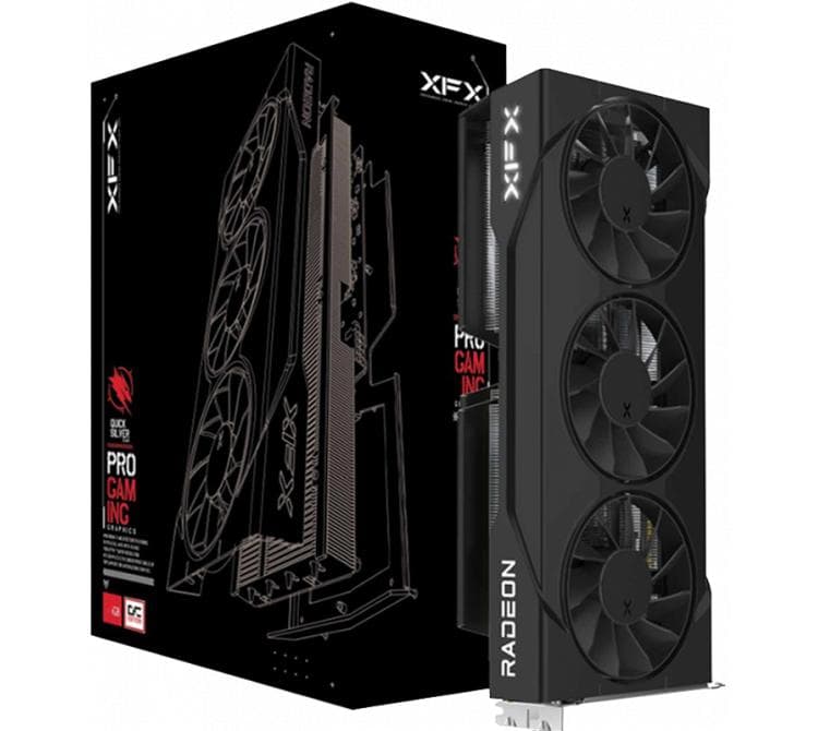 Placa de Video XFX Radeon RX 9060 XT 16GB GDDR6 Swift OC Triple Fan Gaming Edition