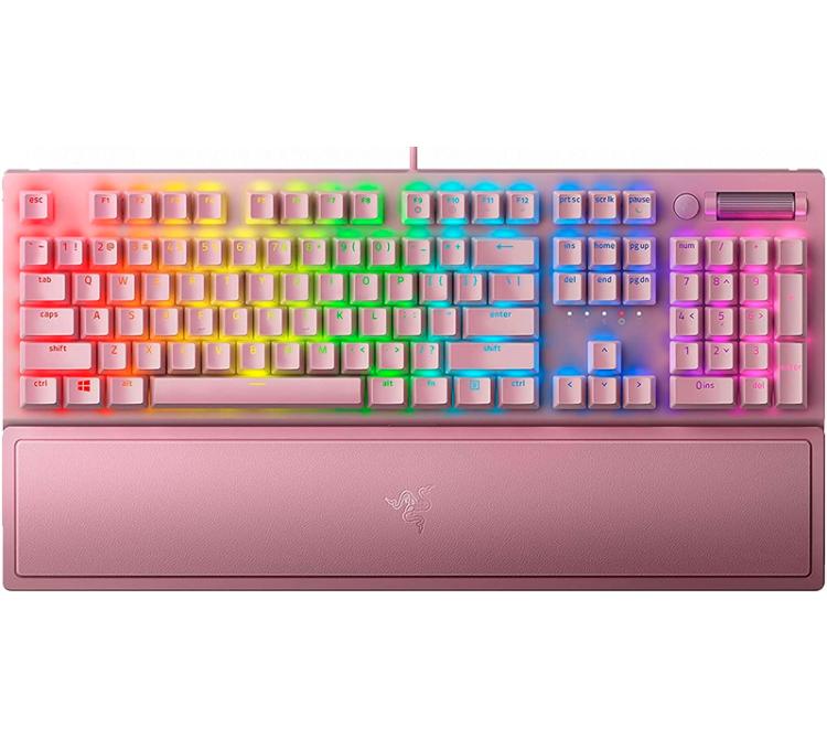 Teclado Mecanico Razer BlackWidow V3 Quartz Edition RGB Switch Green