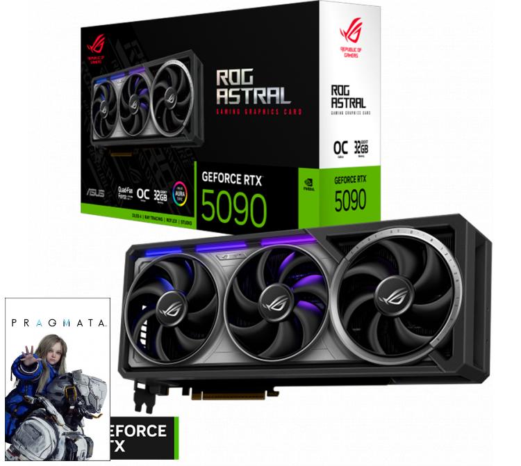 Placa de Video ASUS ROG GeForce RTX 5090 32GB GDDR7 ASTRAL OC