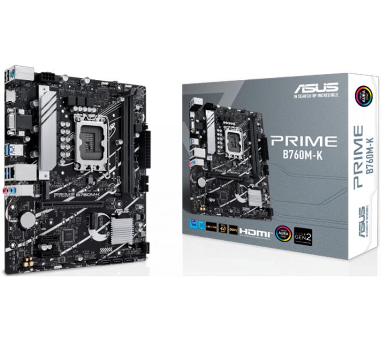 Mother ASUS PRIME B760M-K DDR5 12/13/14th Gen LGA1700