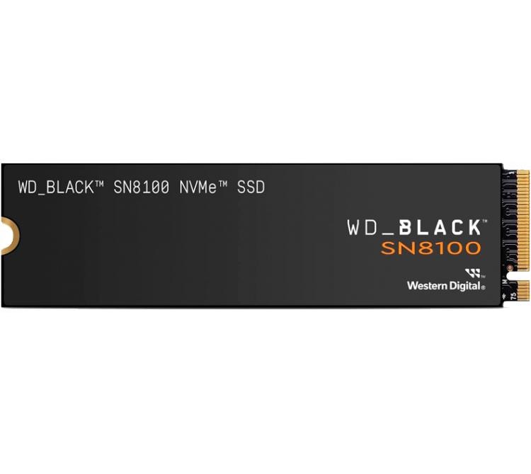 Disco Solido SSD M.2 WD 4TB WD_Black SN8100 14900MB/s NVMe PCI-E x4 Gen5