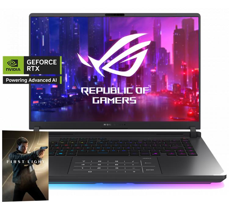Notebook Gamer ASUS ROG Strix G16 16" Intel Core Ultra 9 275HX 32GB DDR5 SSD 1TB RTX 5070 Ti 2.5K Win11 G615LR-S5072W