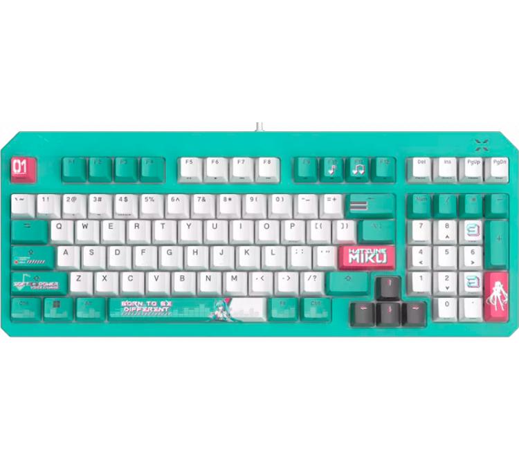 Teclado Opto Mecanico Asus TUF K3 Gen II Hatsune Miku RGB