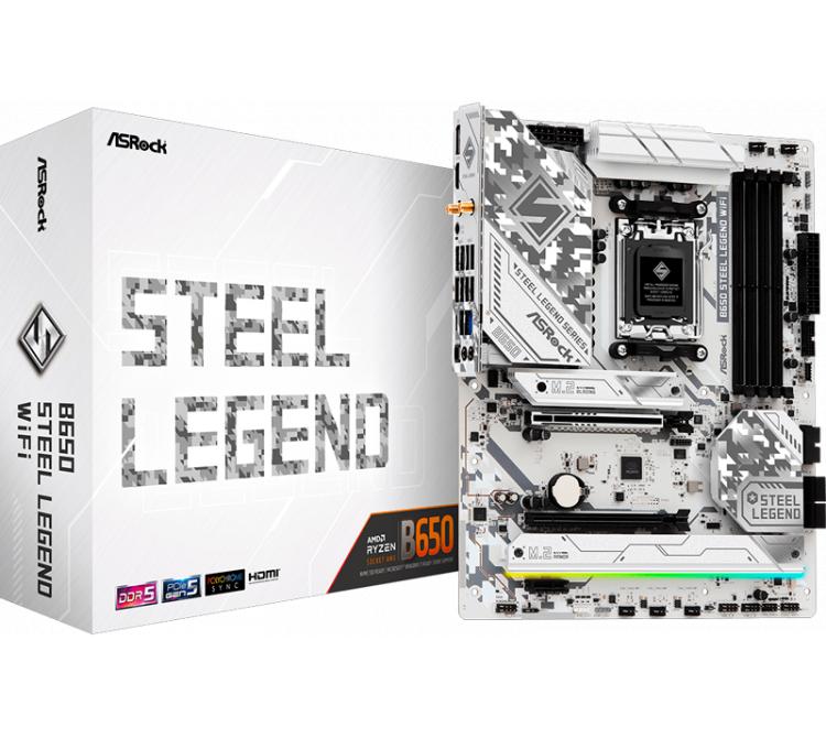 Mother Asrock B650 STEEL LEGEND WIFI AM5 DDR5