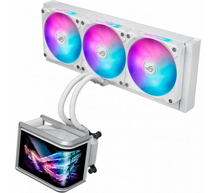 Cooler CPU ASUS ROG RYUO IV SLC 360 ARGB White Edition Water Cooler