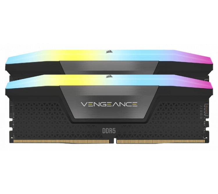 Memoria Corsair DDR5 48GB (2x24GB) 6000MHz Vengeance RGB CL36 Intel XMP