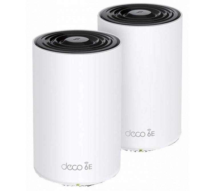 Router Mesh Tp-Link Deco XE75 AXE5400 WIFI 6E Tri-Band Low Latency Pack 2