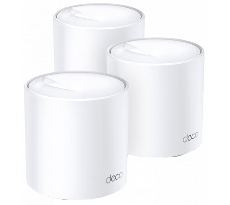 Router Mesh Tp-Link Deco X60 AX5400 WIFI 6 de Doble Banda Low Latency Pack 3
