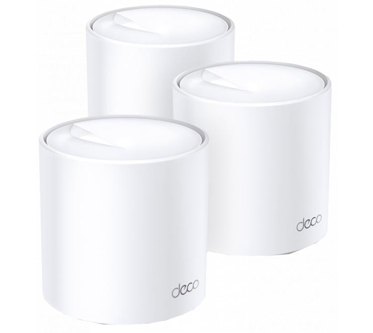 Router Mesh Tp-Link Deco X60 AX5400 WIFI 6 de Doble Banda Low Latency Pack 3