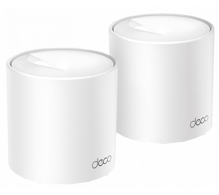 Router Mesh Tp-Link Deco X10 AX1500 WIFI 6 de Doble Banda Low Latency Pack 2
