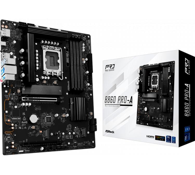 Mother Asrock B860 PRO-A LGA1851 DDR5