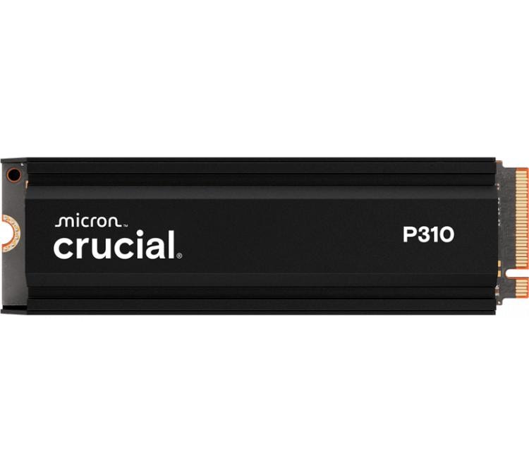 Disco Solido SSD M.2 Crucial 4TB P310 7100MB/s NVMe PCI-E Gen4 x4 HEATSINK