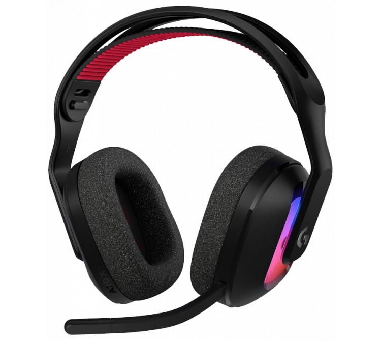 Auriculares Logitech A20X Wireless 2.4Ghz Bluetooth 5.3 LightSpeed RGB LightSync Black 90Hs PC/XBOX/PS/NINTENDO