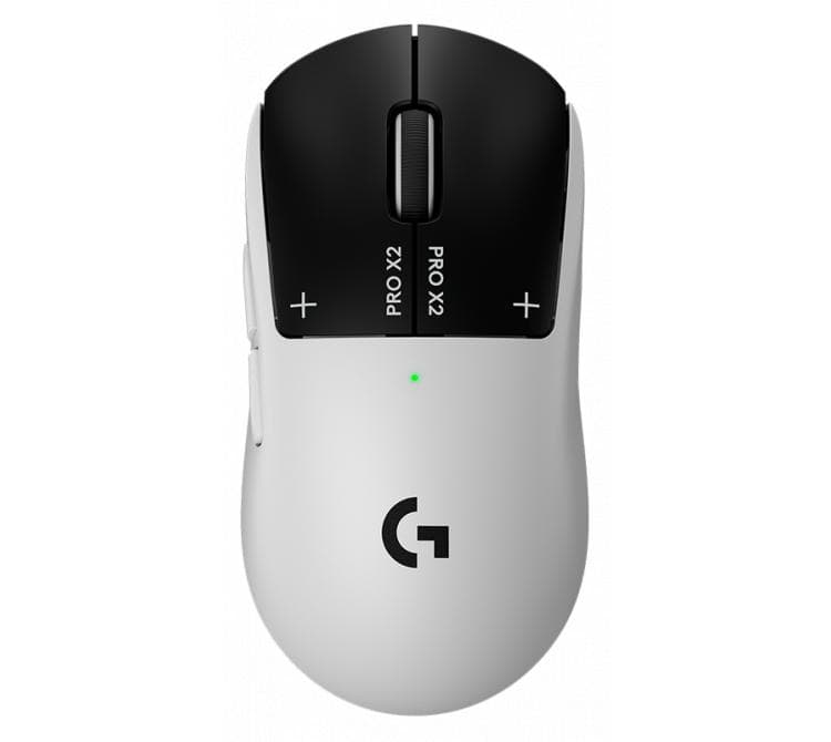 Mouse Logitech PRO X2 SUPERSTRIKE Wireless LightSpeed 2.4Ghz Hero 2 44k 8000Hz Respuesta Háptica 90Hs