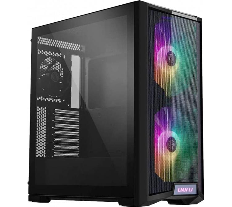 Gabinete Lian Li Lancool 215X Black 2x200mm ARGB 800 RPM fans + 1x120mm 1000RPM BULK - OUTLET