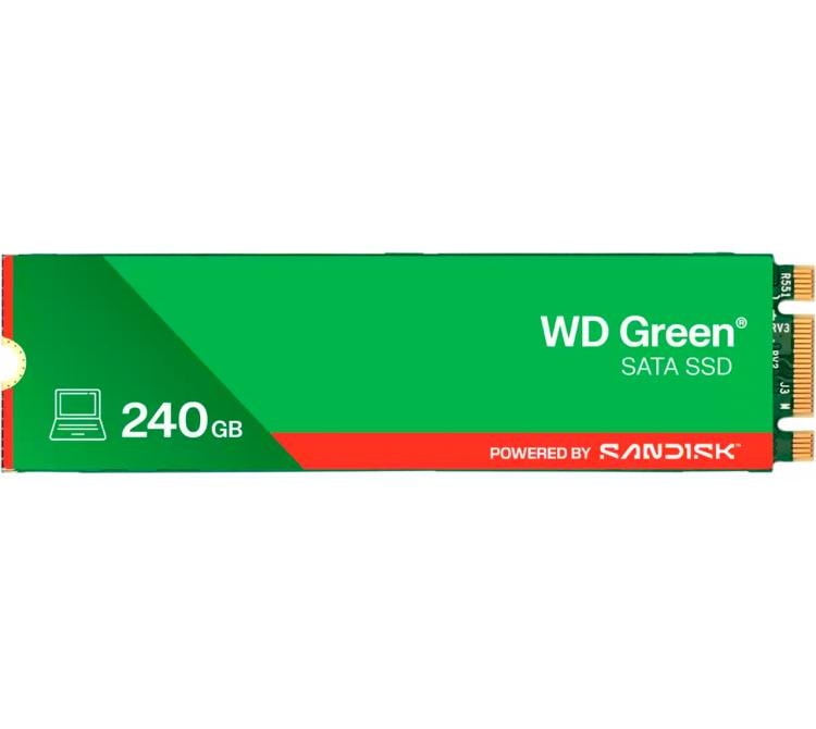 Disco Solido SSD M.2 WD 240GB Green SATA 545MB/s
