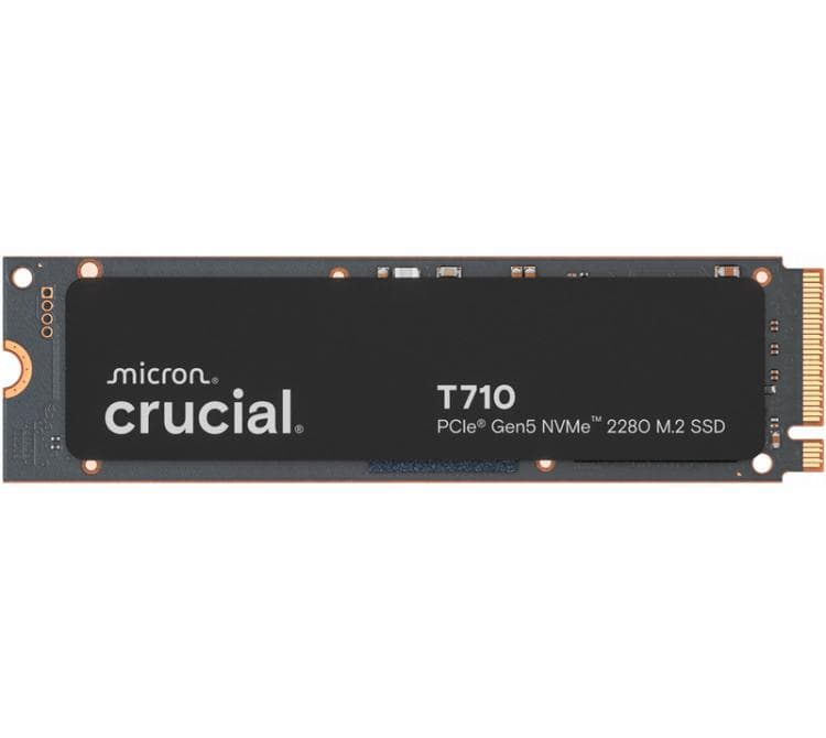Disco Solido SSD M.2 Crucial 1TB T710 14900MB/s NVMe PCI-E Gen5 x4