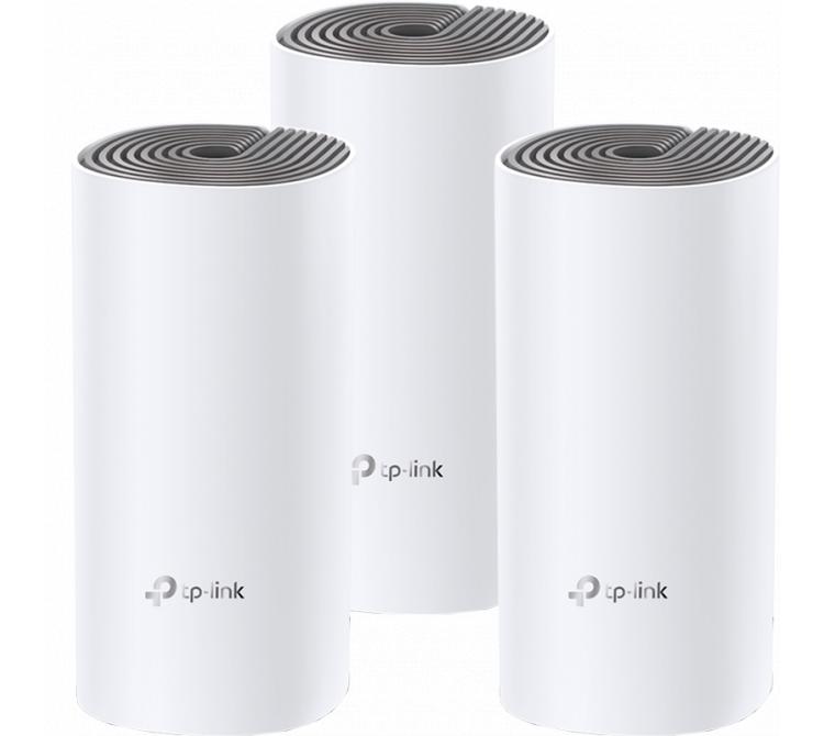 Router Mesh Tp-Link Deco E4 AC1200 WIFI 5 Dual Band Low Latency Pack 3
