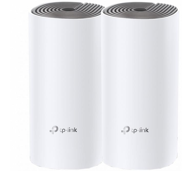 Router Mesh Tp-Link Deco E4 AC1200 WIFI 5 Dual Band Low Latency Pack 2