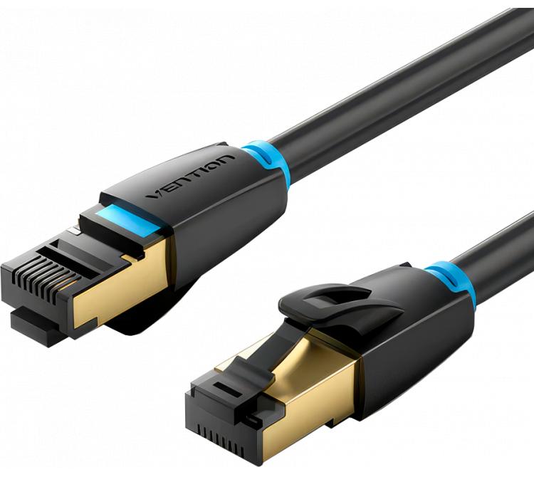 Cable De Red Cat8 Blindado 5m Patch Cord Sstp Rj45 Vention