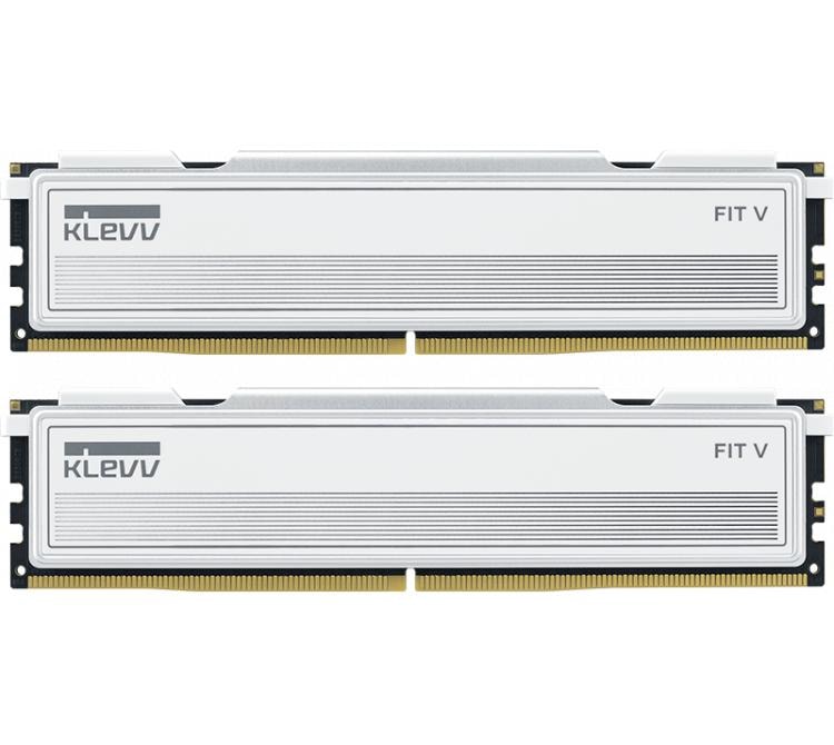 Memoria KLEVV DDR5 32GB (2x16GB) 6000MHz FIT V White CL30 IC Hynix