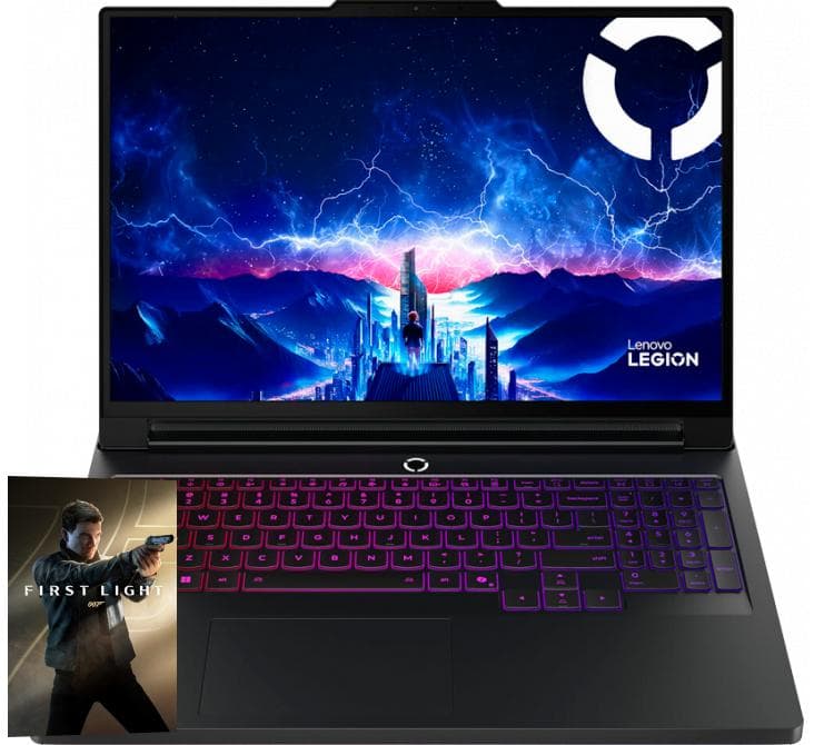 Notebook Lenovo Legion Pro 7 16IAX10H 16" Intel Core Ultra 9 275HX 32GB DDR5 SSD 1TB RTX 5080 Win11 83F5000BAR