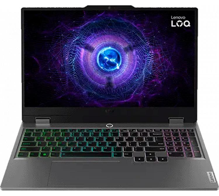 Notebook Lenovo LOQ 15IAX9 15.6" Intel Core i5 12450HX 16GB DDR5 SSD 512GB RTX 4050 Free DOS 83GS00VXAR