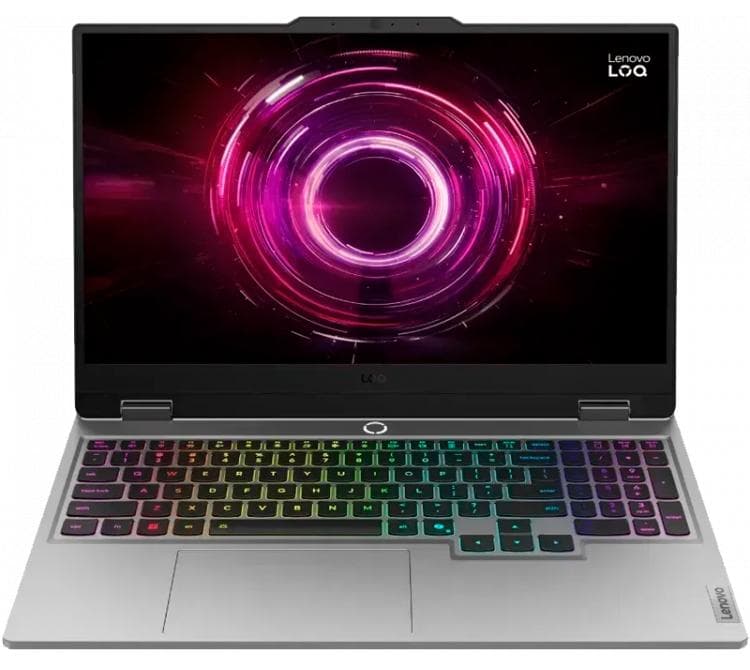 Notebook Lenovo LOQ 15IRX10 15.6" Intel Core i7 13650HX 24GB DDR5 SSD 1TB RTX 5050 8GB Win11 83JE002VAR