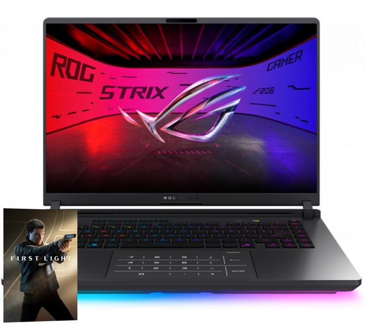 Notebook Gamer ASUS ROG Strix G16 16" Intel Core Ultra 9 275HX 32GB DDR5 SSD 1TB RTX 5080 Free DOS G615LW-S5281