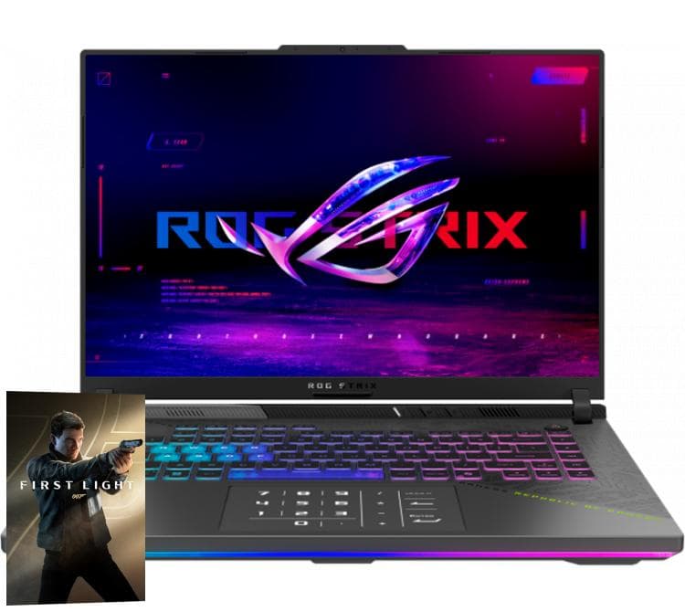 Notebook Gamer ASUS ROG Strix G16 16" AMD Ryzen 9 9955HX 32GB DDR5 SSD 1TB RTX 5070 Win11 G614FP-RV088W