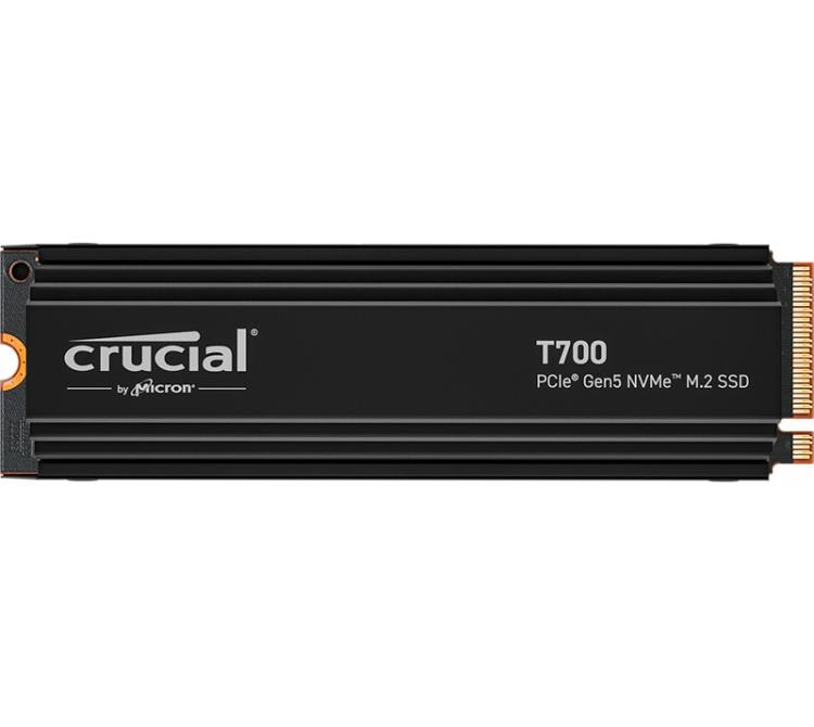 Disco Solido SSD M.2 Crucial 1TB T700 PRO 12400MB/s NVMe PCI-E Gen5 x4