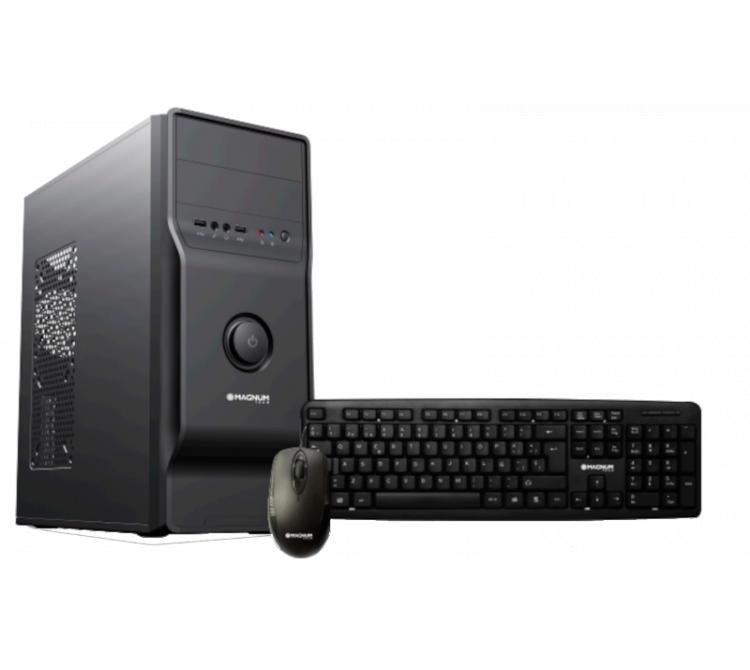 Gabinete Kit Magnum Tech MT-K735 Fuente 600W + Teclado y Mouse de Regalo