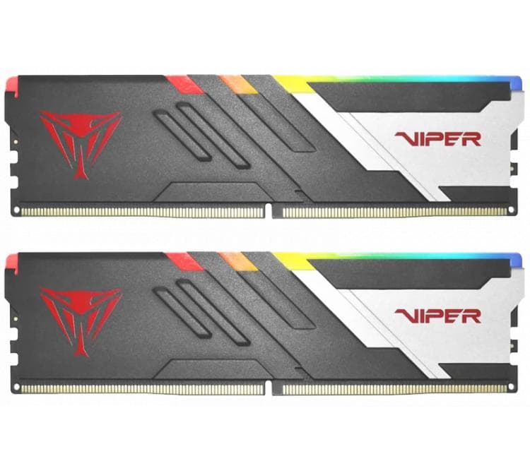 Memoria Patriot DDR5 32GB (2x16GB) 6000MHz Viper Venom RGB CL30 Intel XMP 3.0 AMD EXPO