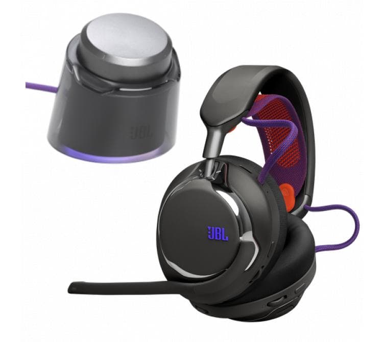 Auriculares JBL QUANTUM 950 Wireless 2.4Ghz Bluetooth 5.3 Dual Connect USB-C RGB 30Hs + Base Multifuncion
