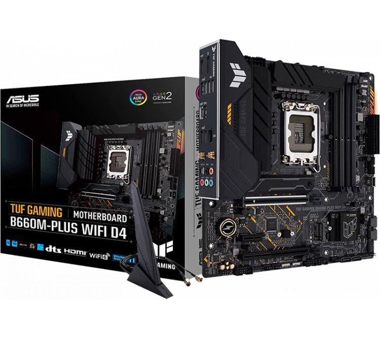 Mother ASUS TUF GAMING B660M-PLUS WIFI D4 BULK - OUTLET