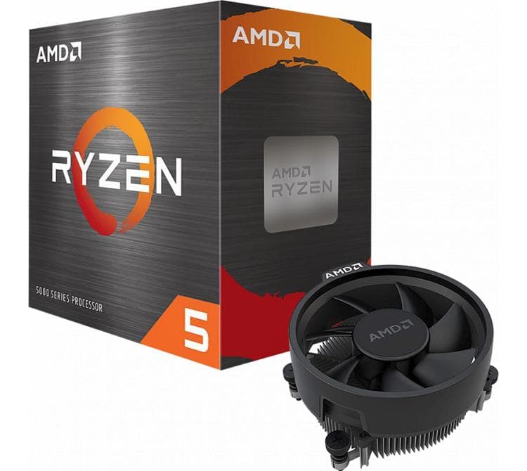 Procesador AMD Ryzen 5 5500 4.2GHz Turbo AM4 + Wraith Stealth Cooler BULK - OUTLET