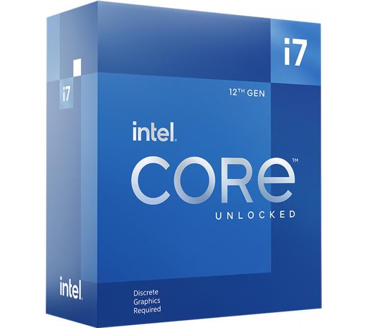 Procesador Intel Core i7 12700KF 5.0GHz Turbo Socket 1700 Alder Lake BULK - OUTLET