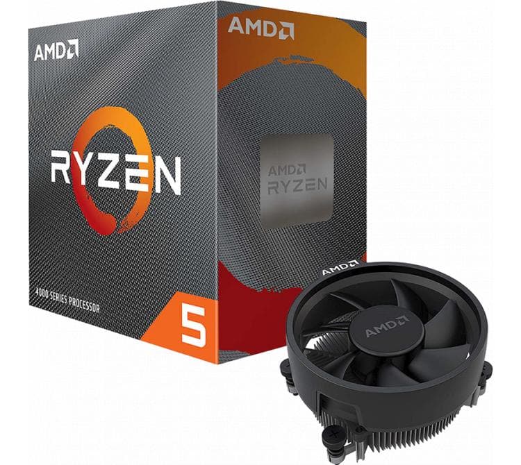 Procesador AMD Ryzen 5 4600G 3.7GHz + Wraith Stealth Cooler AM4 BULK - OUTLET
