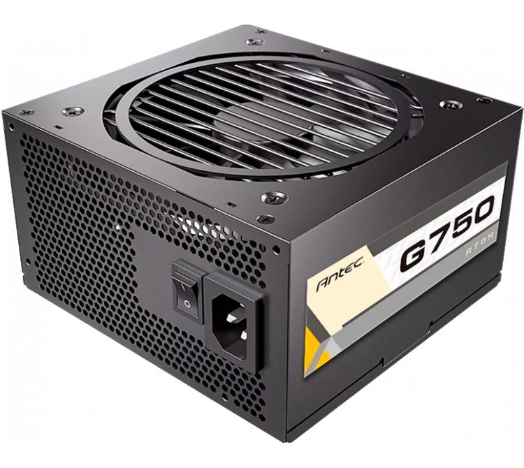Fuente Antec 750W 80 Plus Gold Semi Modular ATOM G750 AR BULK - OUTLET
