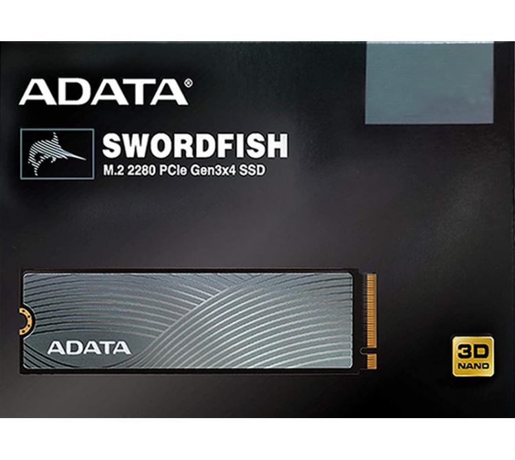 Disco Solido SSD M.2 ADATA 1TB SWORDFISH 1800MB/s NVMe PCI-e x4 BULK - OUTLET