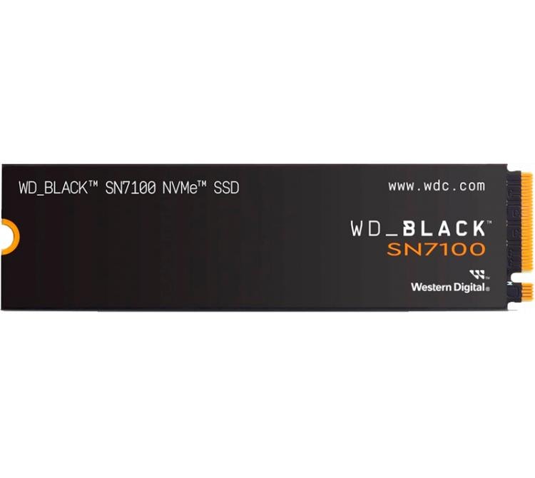 Disco Sólido SSD M.2 WD 1TB Black SN7100 7250MB/s NVMe PCI-E x4 BULK - OUTLET