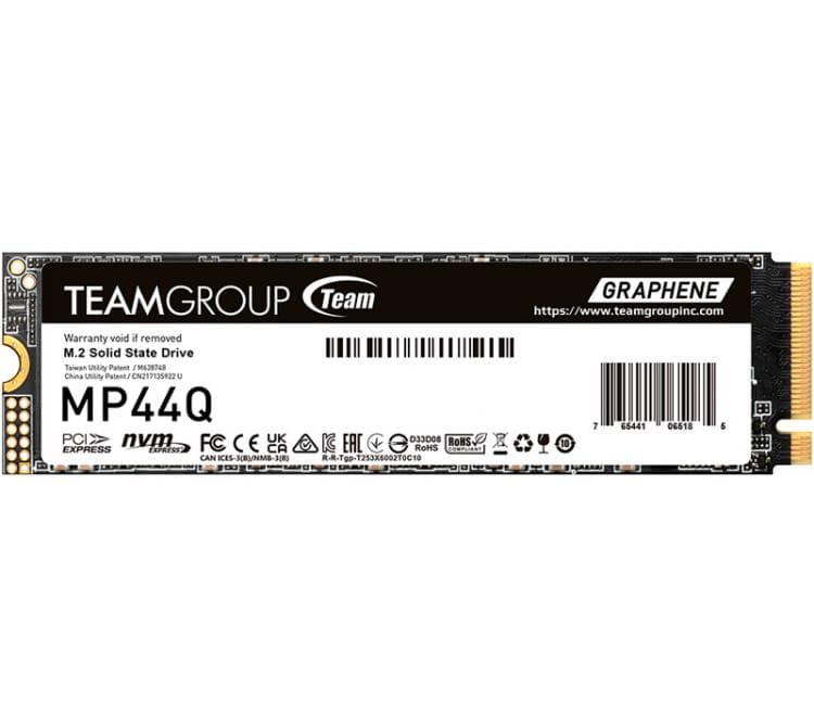 Disco Solido SSD M.2 Team 1TB MP44Q 7000MB/s NVMe Gen4 PCI-E x4 BULK - OUTLET